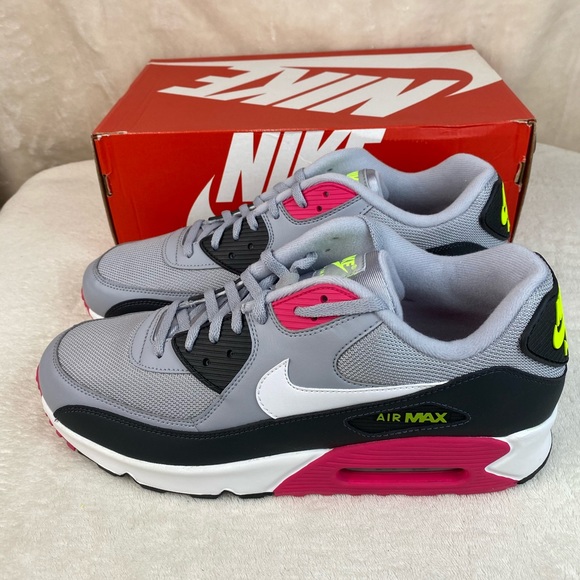 Nike Air Max 90 Essential Grey Pink - Picture 3 of 7